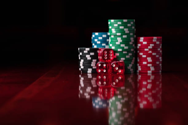 Poker hand progression showing hole cards, community cards, and betting progression